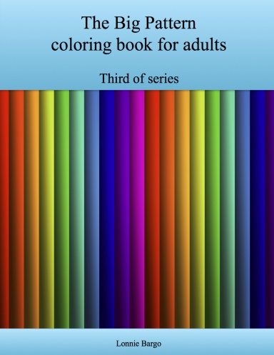 The Third Big Pattern coloring book for adults