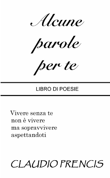 Alcune parole per te