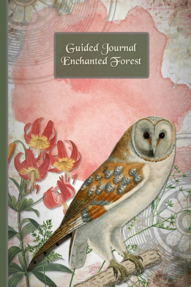 Guided Journal Enchanted Forest | Illustrated Writing Prompts Gratitude Journal Paperback
