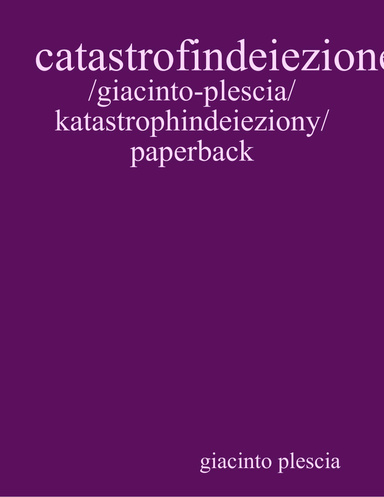 catastrofindeiezione