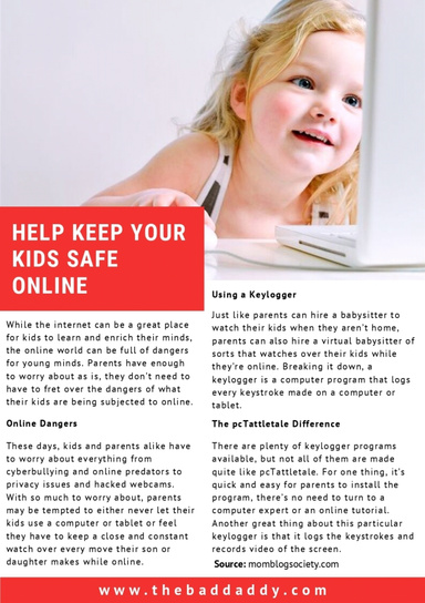 Help Keep Your Kids Safe Online