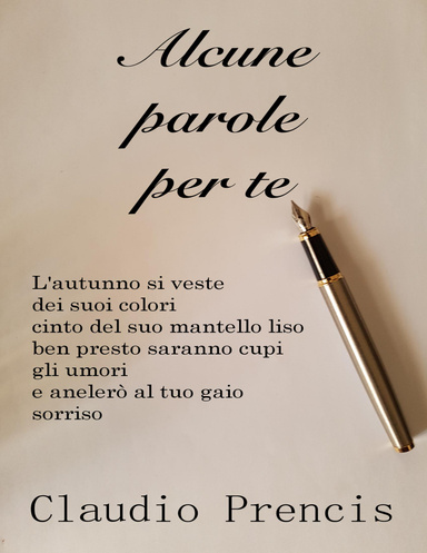 Alcune parole per te