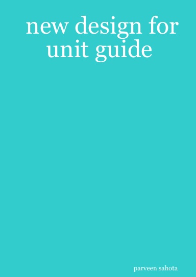 new design for unit guide