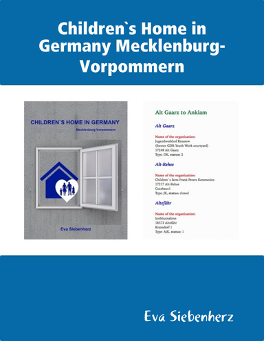 Children`s Home in Germany Mecklenburg-Vorpommern