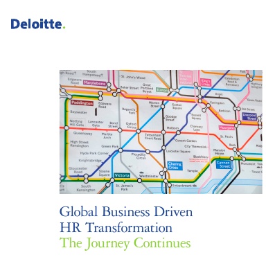 Global Business Driven HR Transformation:  The Journey Continues (Print Edition)