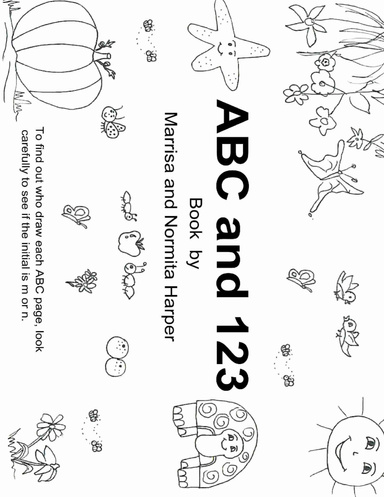 ABC and 123 Book