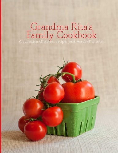 Grandma Rita's Family Cookbook (BW)