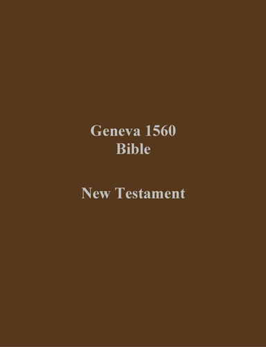 Geneva 1560 NT