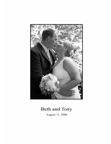 Beth and Tony's Wedding
