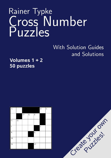 Cross Number Puzzles, volumes 1+2