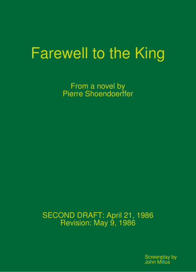 Script: Farewell to the King 1986