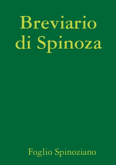 Breviario Di Spinoza