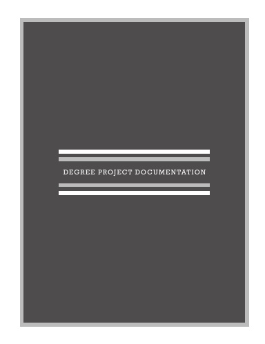 Degree Project Process Documentation