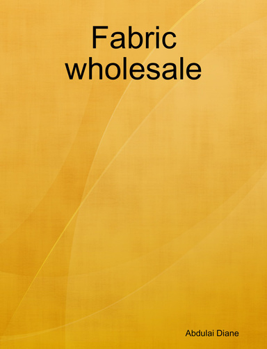 Fabric wholesale