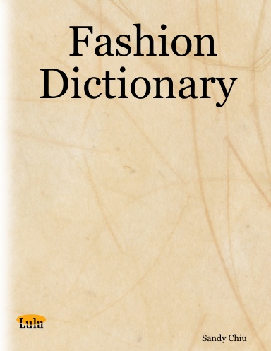 Fashion Dictionary