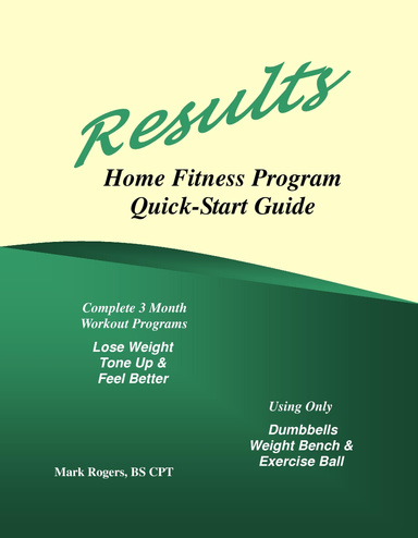 Results Home Fitness Quick Start Guide