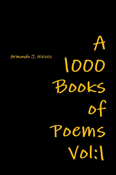 A 1000 Books of Poems Vol:1
