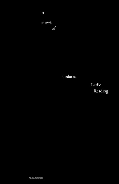 In Search of updated Ludic Reading