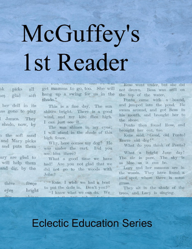 McGuffey's 1st Reader