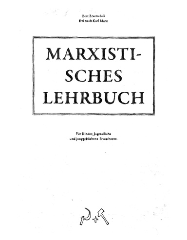 Marxistisches Lehrbuch