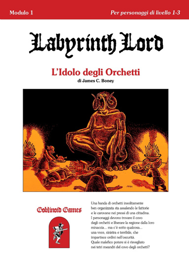Labyrinth Lord - L'Idolo degli Orchetti