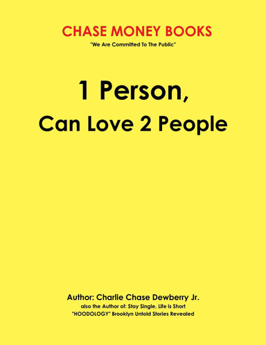 1 Person, Can Love 2 People