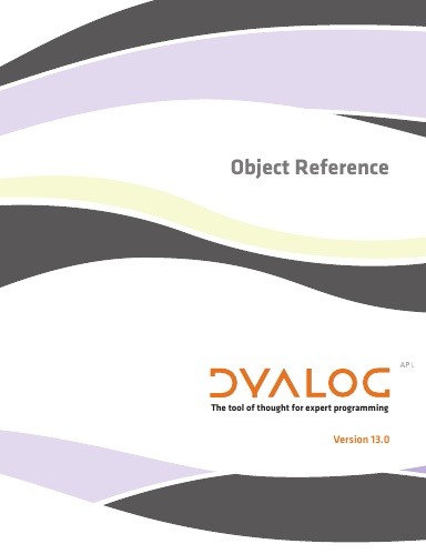 Dyalog Version 13.0 Object Reference