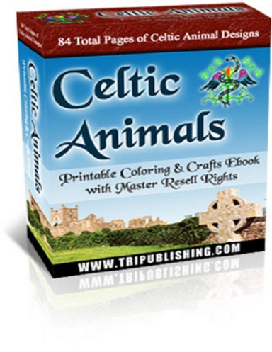 Celtic Animals Coloring & Crafts Printables