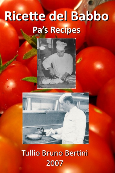 Tullio Bertini's Cookbook 2011