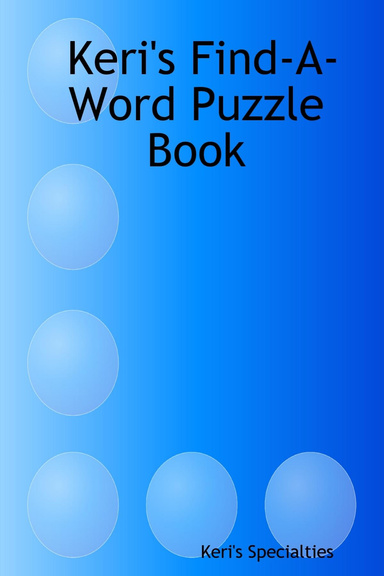 Keri's Find-A-Word Puzzle Book