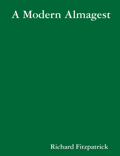 A Modern Almagest