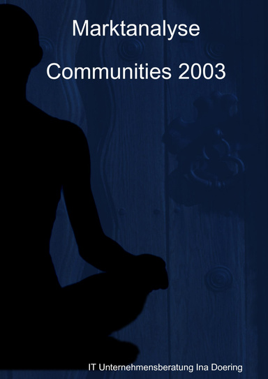 Marktanalyse Communities 2003