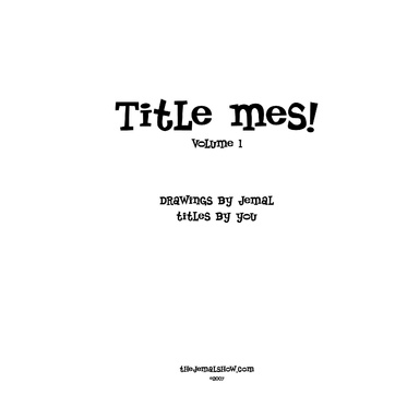 Title Mes! Volume 1