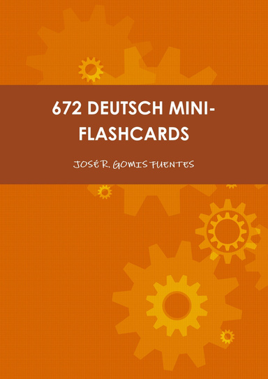 672 DEUTSCH MINI-FLASHCARDS