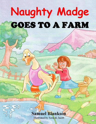 Naughty Madge goes to a farm