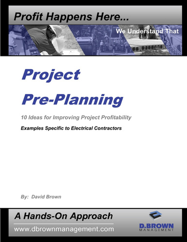 Project Pre-Planning for Electrical Contractors
