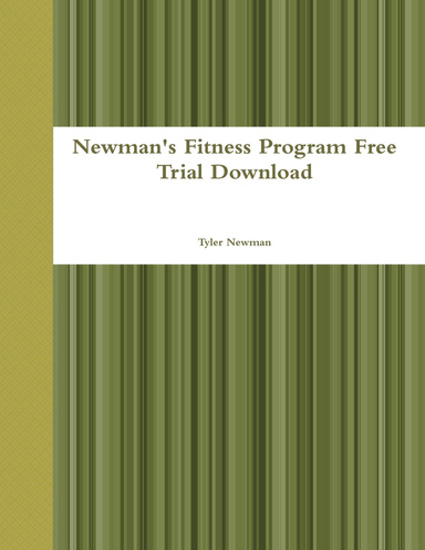Newman's Fitness Program Free Trial Download