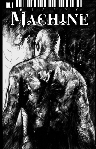 Misery Machine issue one black and white *fixed*