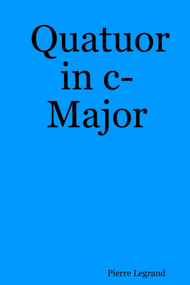 Quatuor in c-Major
