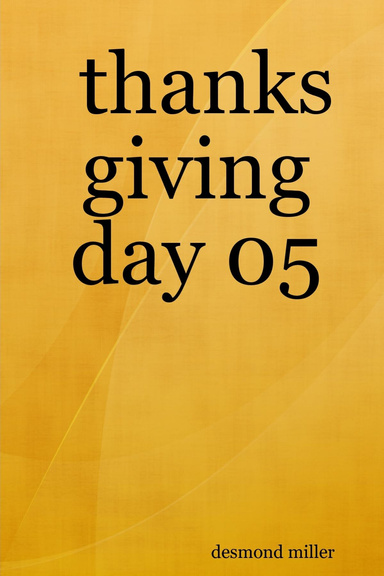 thanks giving day 05