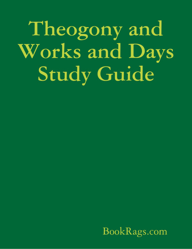 Theogony and Works and Days Study Guide