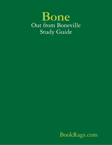 Bone: Out from Boneville Study Guide
