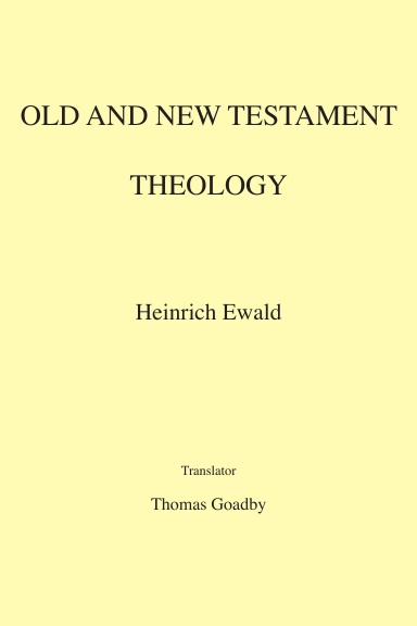 Old and New Testament Theology