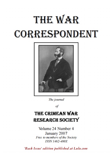 The War Correspondent Vol 24 No.4 January 2007