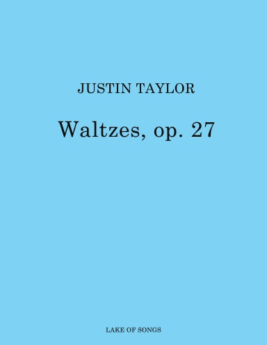 Waltzes, op. 27