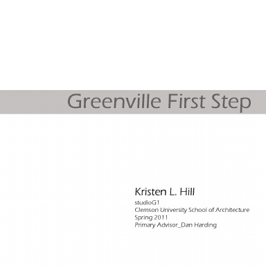 Greenville First Step