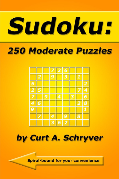 Sudoku: 250 Moderate Puzzles