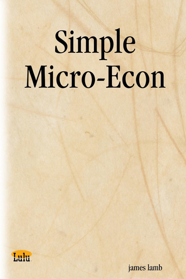 Simple Micro-Econ