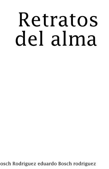 Retratos del alma