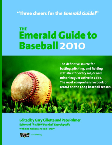 The Emerald Guide to Baseball 2010